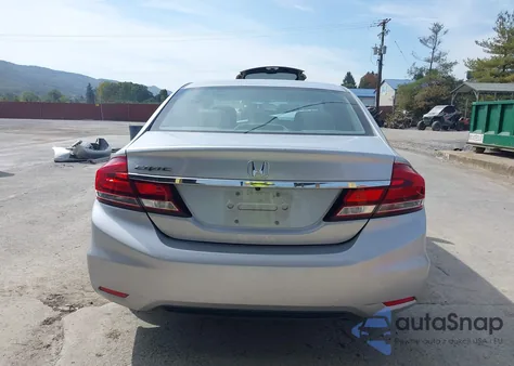 2013 Honda Civic Lx из США, поврежденный, VIN 2HGFB2F54DH583758